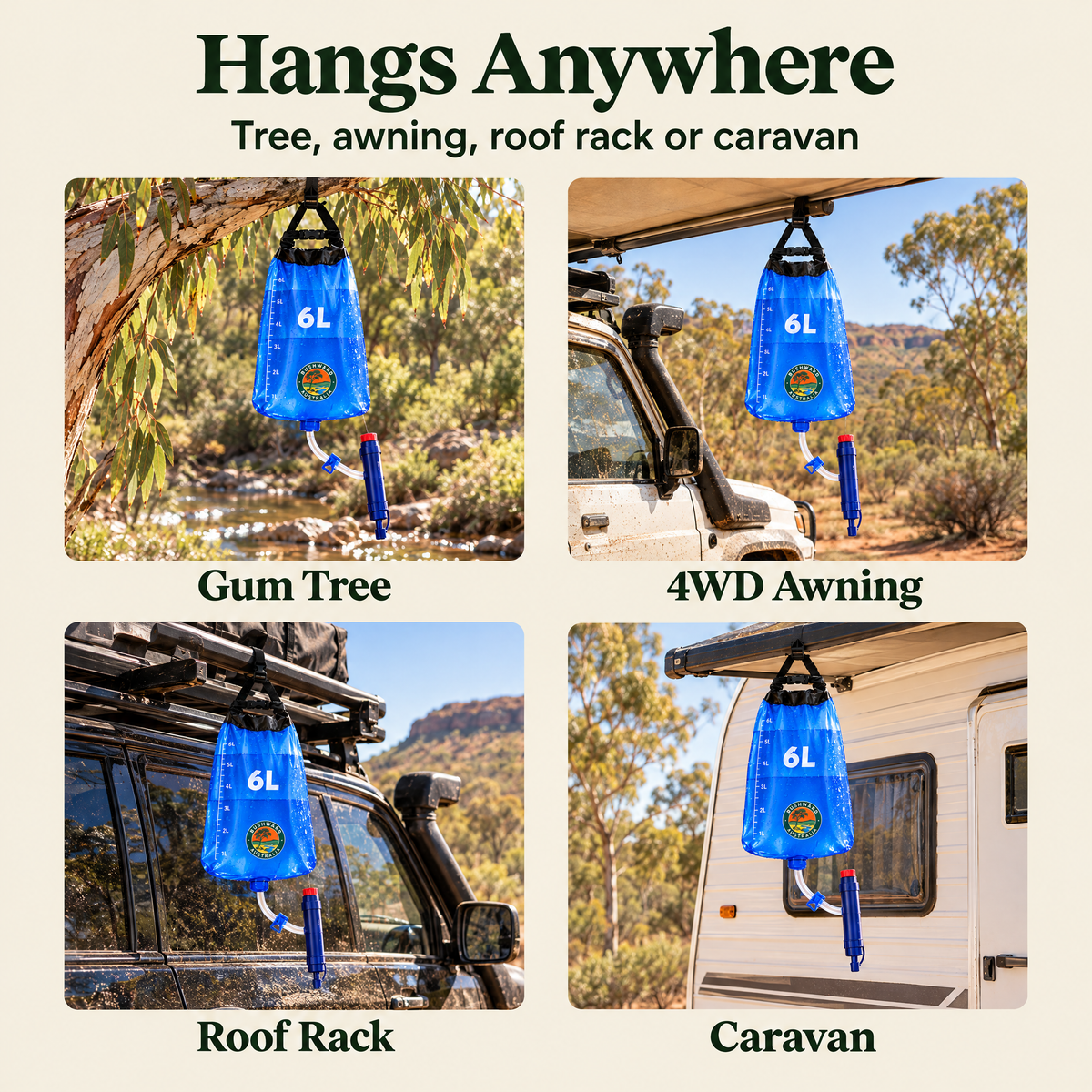 BushWard® 6L Camp Water Filter