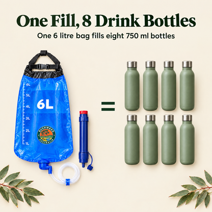 BushWard® 6L Camp Water Filter