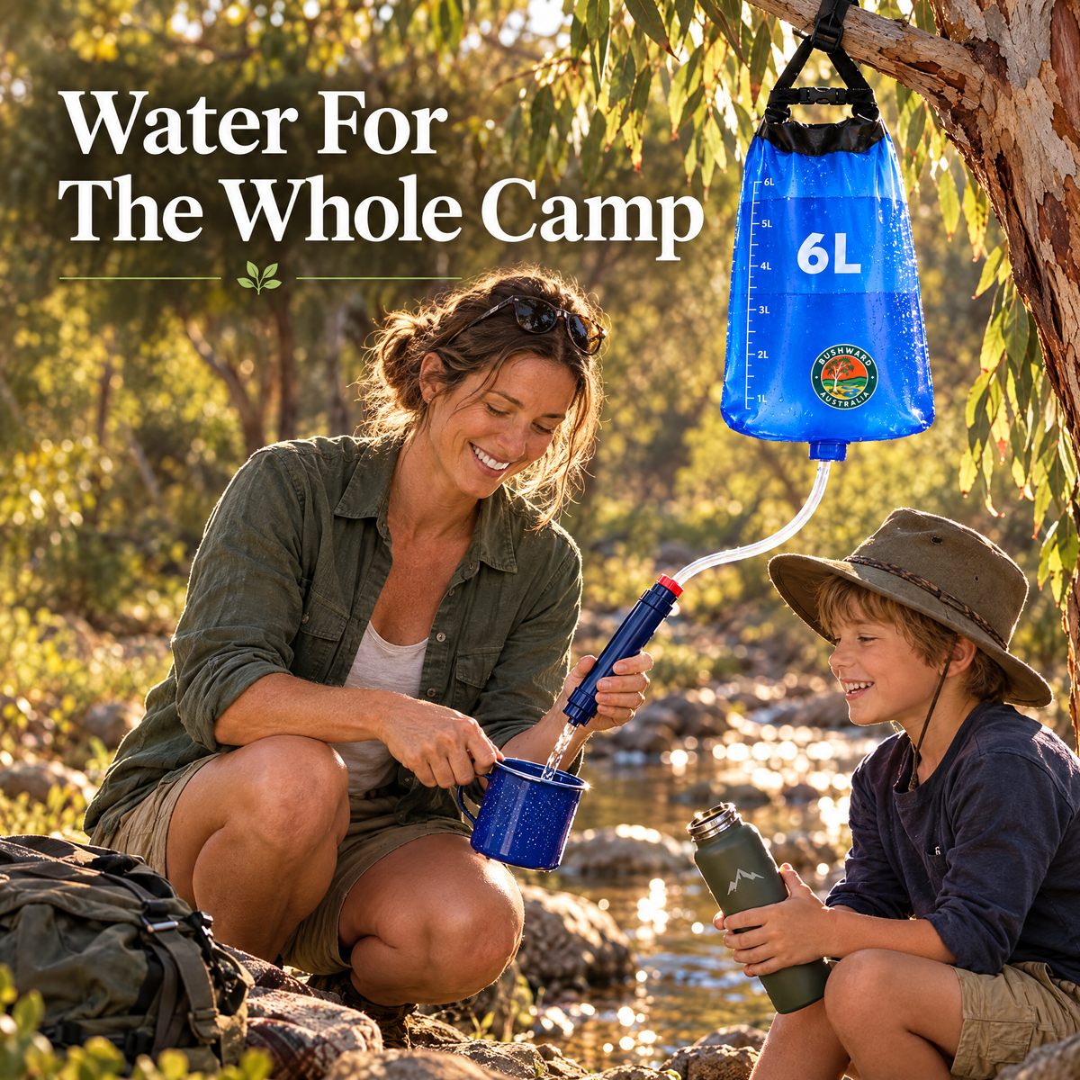 BushWard® 6L Camp Water Filter