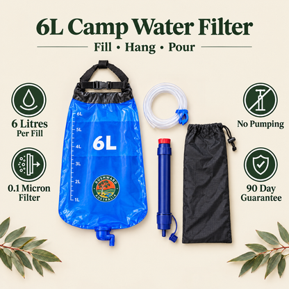 BushWard® 6L Camp Water Filter