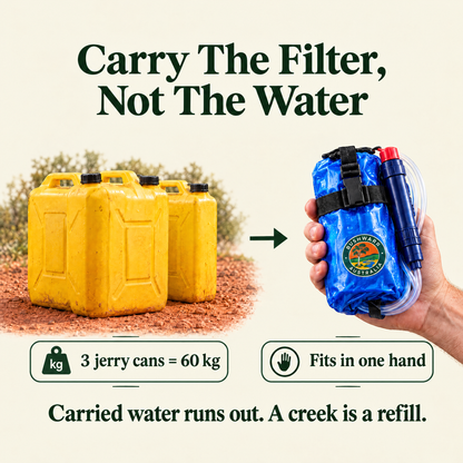 BushWard® 6L Camp Water Filter